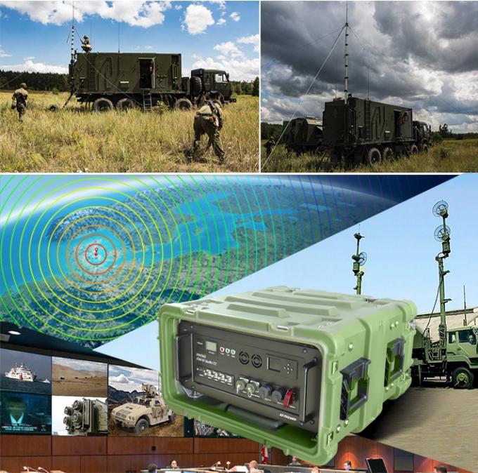 100W FDD COFDM IP Transmitter Digital Wireless Bi Directional 555MHz 3