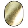 Buy cheap Portable Golden Oval Collapsible Light Reflector For Photography Studio 120x90cm from wholesalers