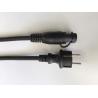 Buy cheap Waterproof power cord 2.5m European standards IP44 Rubber thread Oil resistant, corrosion-resistant from wholesalers