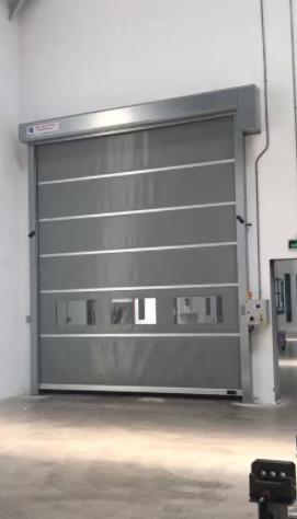 Buy cheap Noise Reduction High Speed PVC Roll Up Rapid Shutter Door 304 Stainless Steel Weather Resistance from wholesalers