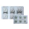 Buy cheap Cake Decoration Rose Shaped Silicone Mould 3D Food Grade Soap Molds from wholesalers