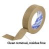 Buy cheap Brown Crepe Paper Sharp Car Painters Masking Tape Custom High Temperature Resistance from wholesalers