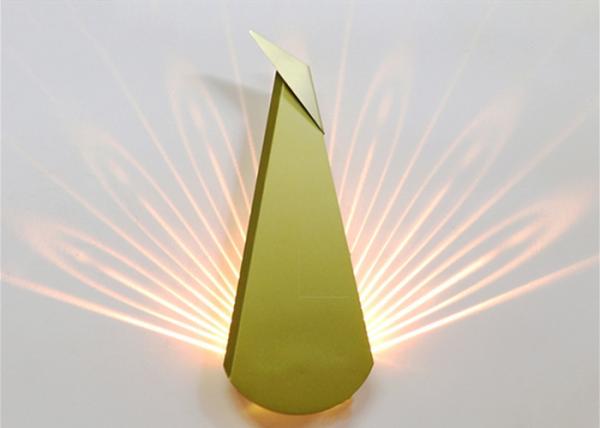 Buy cheap Staircase Aisle LED Peacock Wall Lamp , Fancy Wall Lights For Bedroom from wholesalers