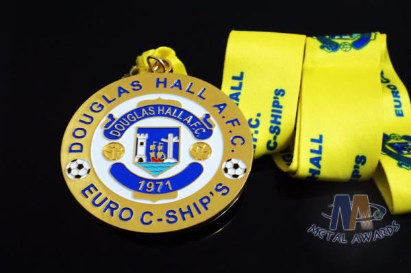 Buy cheap Football Basketball Or Volleyball Sports Events Marathon Metal Award Medals Zinc Alloy Metarial from wholesalers