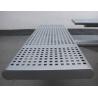 Buy cheap Modern Outdoor Wooden Bench With Recycled Plastic Wood HDPE Material from wholesalers