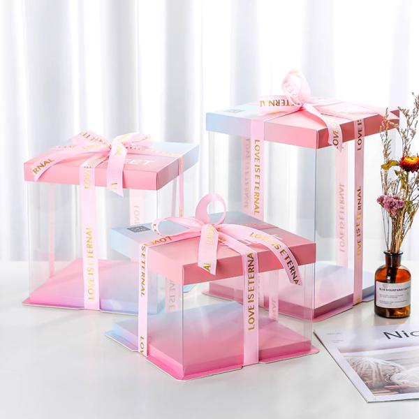 Buy cheap Food Industry Customizable Cake Containers for Customized Packaging from wholesalers