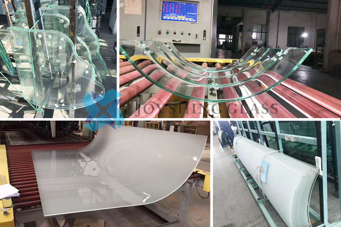 Custom Curved Tempered Glass 6mm Toughened Laminated Glass Panels