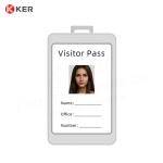 Office Electronic Employee Digital Work Badge PVC Plastic Employee Job Personal