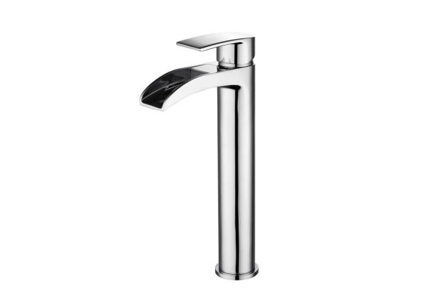 Buy cheap High Quality Brass Single-Handle Contemporary Waterfall Basin Mixer T8112L from wholesalers