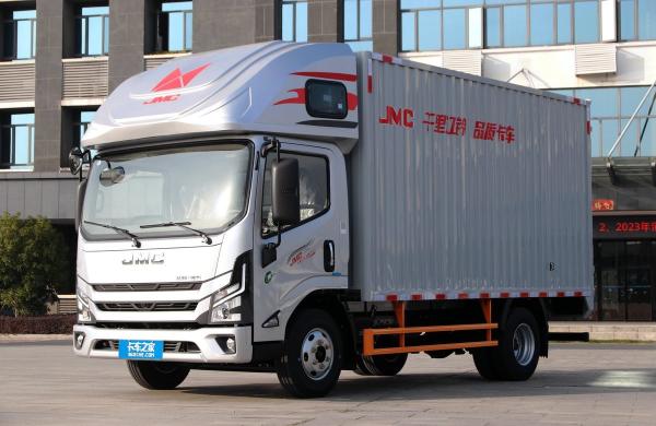 Buy cheap Used Light Cargo Trucks JAC 4.2 Meters Van Box Double Door Single Row Cab With Sleeper from wholesalers