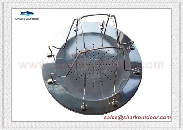 Buy cheap Stainless steel camping round stove toaster from wholesalers