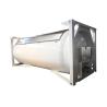 Buy cheap 24.5m3 LPG ISO Tank Container 20 Feet Cryogenic ISO Containers from wholesalers