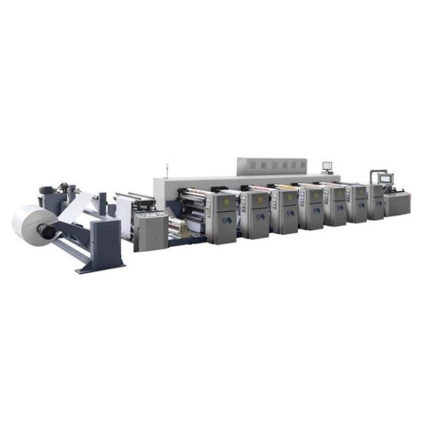 380V 3PH 50Hz High Speed Flexographic Printing Machine For Roller Packing Paper