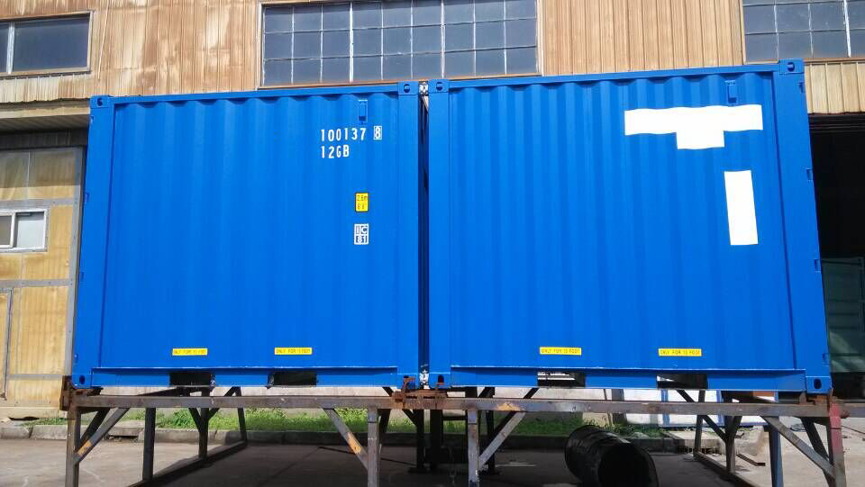 10 ft 10ft 10 feet Portable Storage 10 Foot 3 meter Length Corten Steel Shipping Container LOGO Optional SPA-H Corten-A