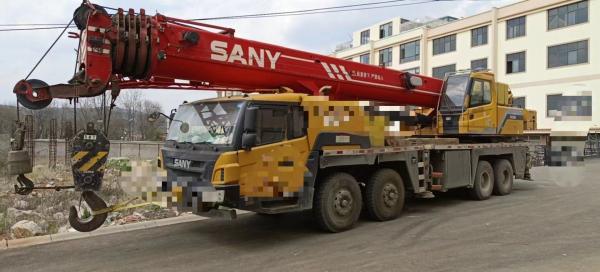 2015 Sy 50 Ton Used Truck Crane with Maximum Lifting Height 40m in Good