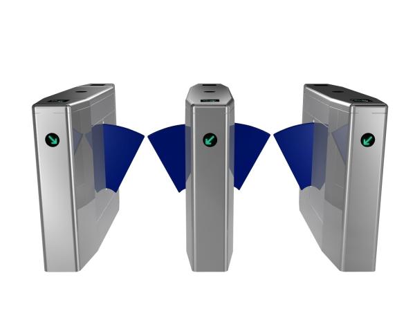 Buy cheap Wire Drawing Optical Barrier Turnstiles from wholesalers