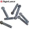 Buy cheap 0.37mm 28 Gauge Round Blood Lancet Medical Finger Pricker For Blood Test from wholesalers