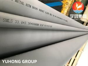 China ASTM B690 Alloy 8367 Nickel Chromium Molybdenum Alloy Seamless Pipe on sale