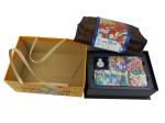 Customized Gift Box Packaging CMYK Colors Printing Basket Shape Box Cardboard