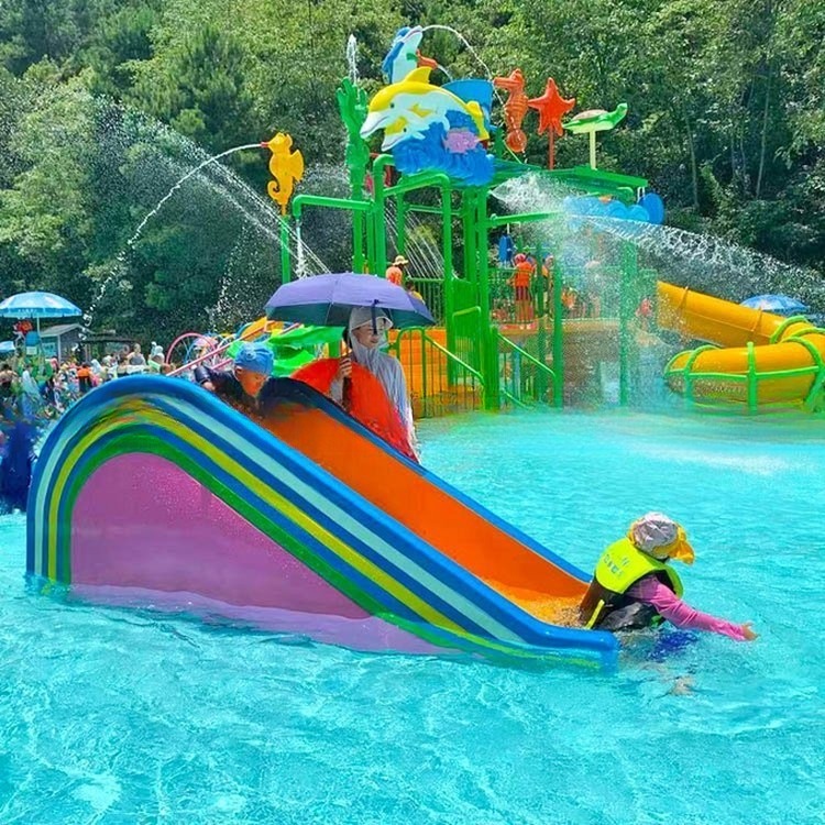 Fiberglass Colored Amusement Water Park Spray Toys