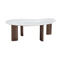 Buy cheap Living Room Round Modern Marble Top Stainless Steel Side Table product