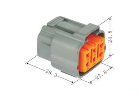 Buy cheap Female Sumitomo 6 Pin Connector , 6195-0021 Sumitomo Mt Connector Copper Alloy from wholesalers