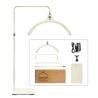 Buy cheap 60w Half Moon Ring Light For Eyelash Extension Makeup Photographic Lighting from wholesalers