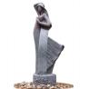 Buy cheap Glass Cascading Copper Water Fountains In Fiberglass / Resin Material from wholesalers