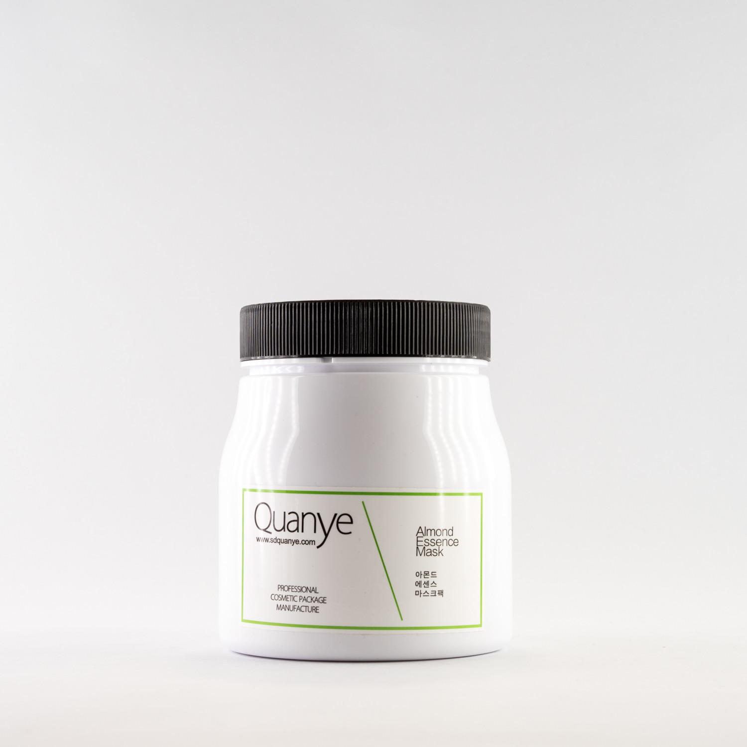 Big Size Hair Mask 750ml Cream Plastic Jar With Customized Corlor Lid PET Plastic