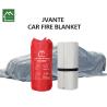 Buy cheap Vehicles High Silica Glass Fiber Fire Extinguisher Blanket Customizable Packaging from wholesalers