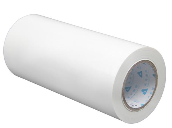 Buy cheap 12 Mic 400mm Width Custom Length Glossy PET Pre-Coating Thermal Laminating Film from wholesalers