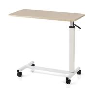 Buy cheap Medical Mobile Hospital Tray Table , Tilted Adjustable Tray Table With Wheels product