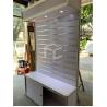 Buy cheap Cellphone Accessories Freestanding Slatwall Display Units With Lockable Sliding Door from wholesalers