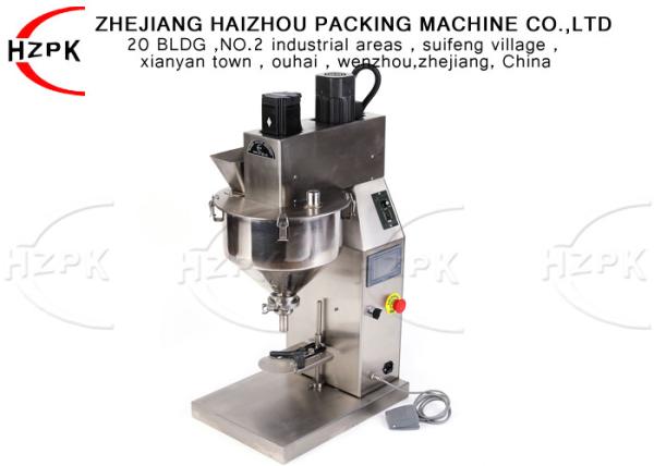 Buy cheap 10-30g Table Type Powder Filling Machine Food Grade 304 Stainless Steel from wholesalers
