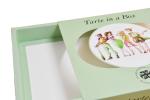 Green Cardboard Sliding Drawer Gift Boxes Wedding Chocolate Packaging