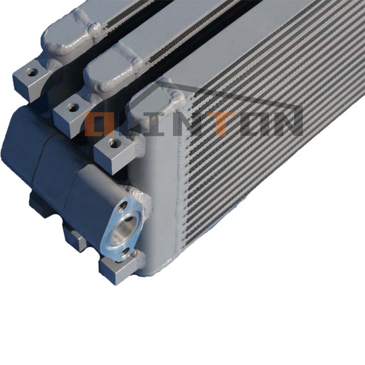PC220-8 PC240-8 Three Body Core Water Tank Excavator Radiator for Construction Works