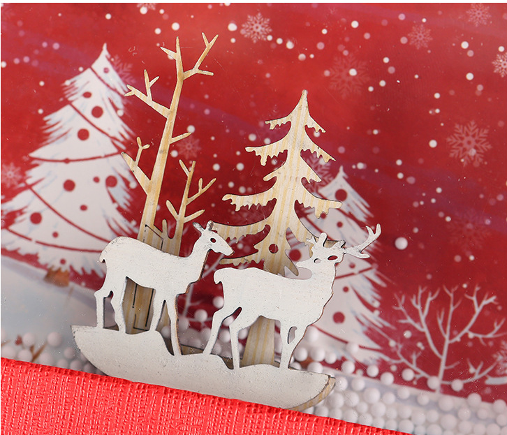 Cardboard Luxury Paper Gift Box Christmas Packaging Customized Size