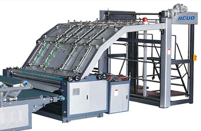 Paperboard Semi Automatic Flute Laminator Carton Box Laminating Machine