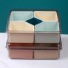 Buy cheap Compartments 450g Plastic Organizer Box With Cover from wholesalers