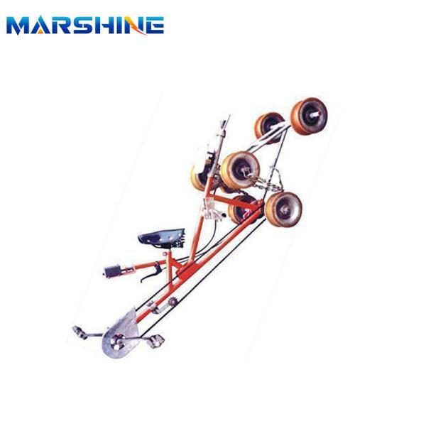 Marshine Overhead Line Bicycle Trolley For Four Bundles Conductor Inspection and