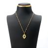 Buy cheap High end design versatile new peacock green necklace trendy fashion pendant from wholesalers