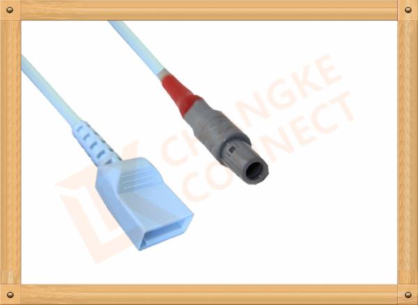 Buy cheap Gray JJET Lead IBP Adapter Invasive Blood Pressure Cable Utah from wholesalers