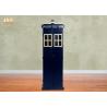 Buy cheap Blue Color Post Box Rack Decorative Wooden Cabinet Small Chest Wood Storage Organizer from wholesalers