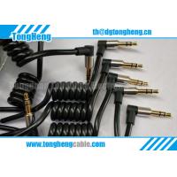 Buy cheap 90 Degree Angle DC Jack Connector Spiral Power Cord product