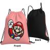 Buy cheap Gym Yoga Sports Pink Drawstring Bag Backpack Anime Cartoon Lightweight For Men Women from wholesalers