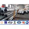 Buy cheap 69KV Electrical Galvanized Steel Utility Poles Power Transmission Pole from wholesalers