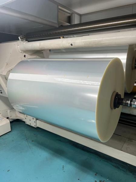 Buy cheap WG4815 Adhesive Film PP Glossy Pearl Film with Clear PET Liner from wholesalers