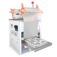 Buy cheap Desktop Manual Hand Press Bowl Sealer Machine Multifunction product