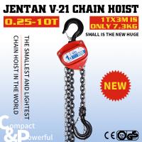 Buy cheap Jentan V21 Mini Manual Chain Hoist 1T Light in Weight product