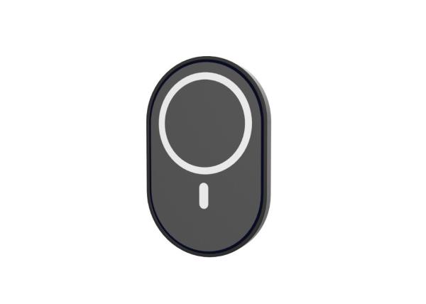 Buy cheap Glass surface Magnetic 8mm 15W Wireless Car Charger Pad from wholesalers